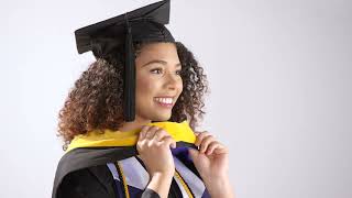 How to Wear Your APU Regalia - Graduate