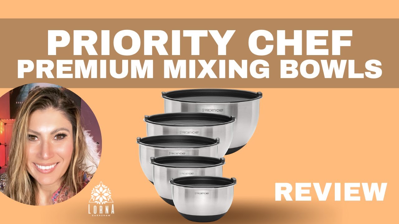 PRIORITY CHEF Mixing Bowls Review 