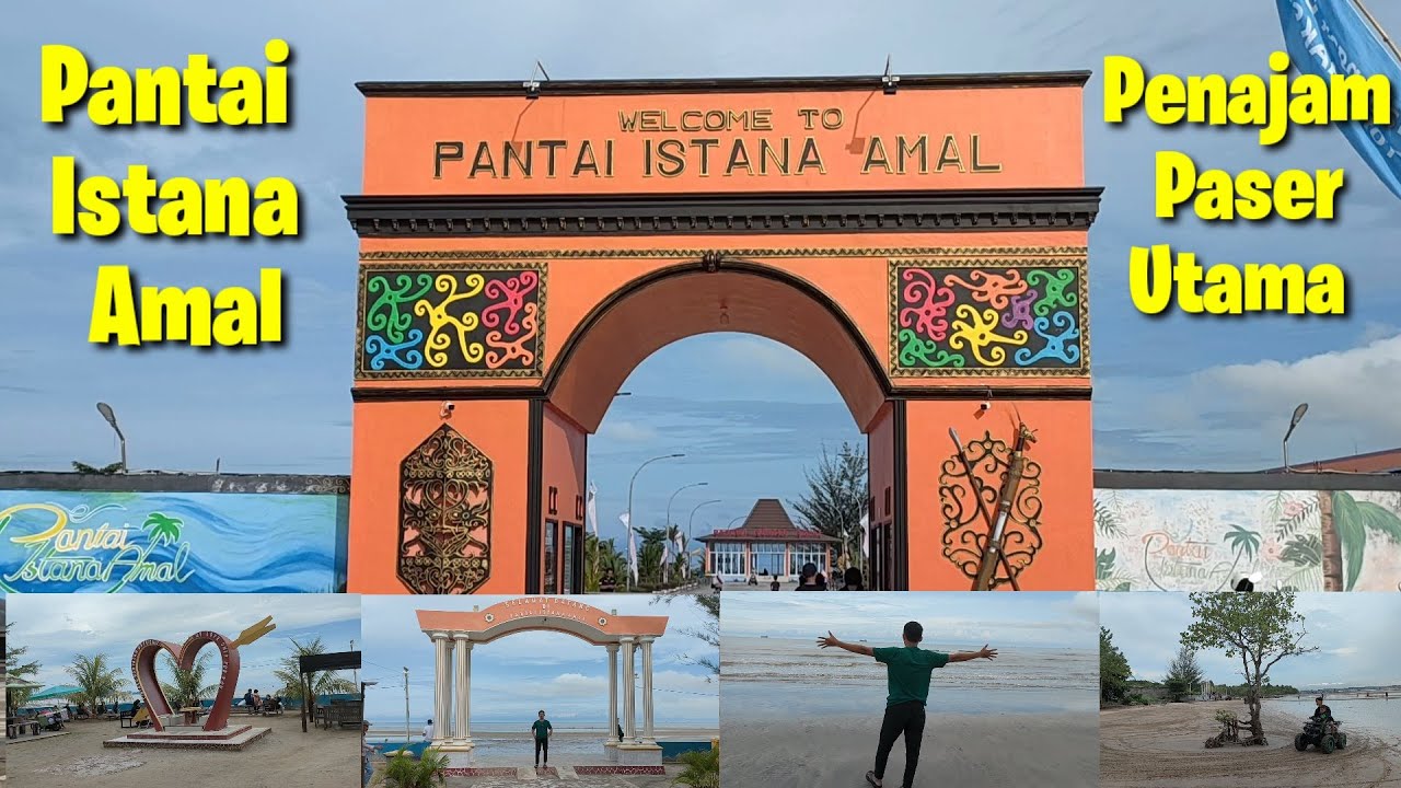 Wajib dikunjungi || wisata pantai istana amal penajam Paser Utara