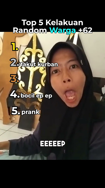 Top 5 Kelakuan Random Warga  62😂