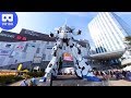 お台場「ユニコーン ガンダム」実物大 - VR180 60FPS