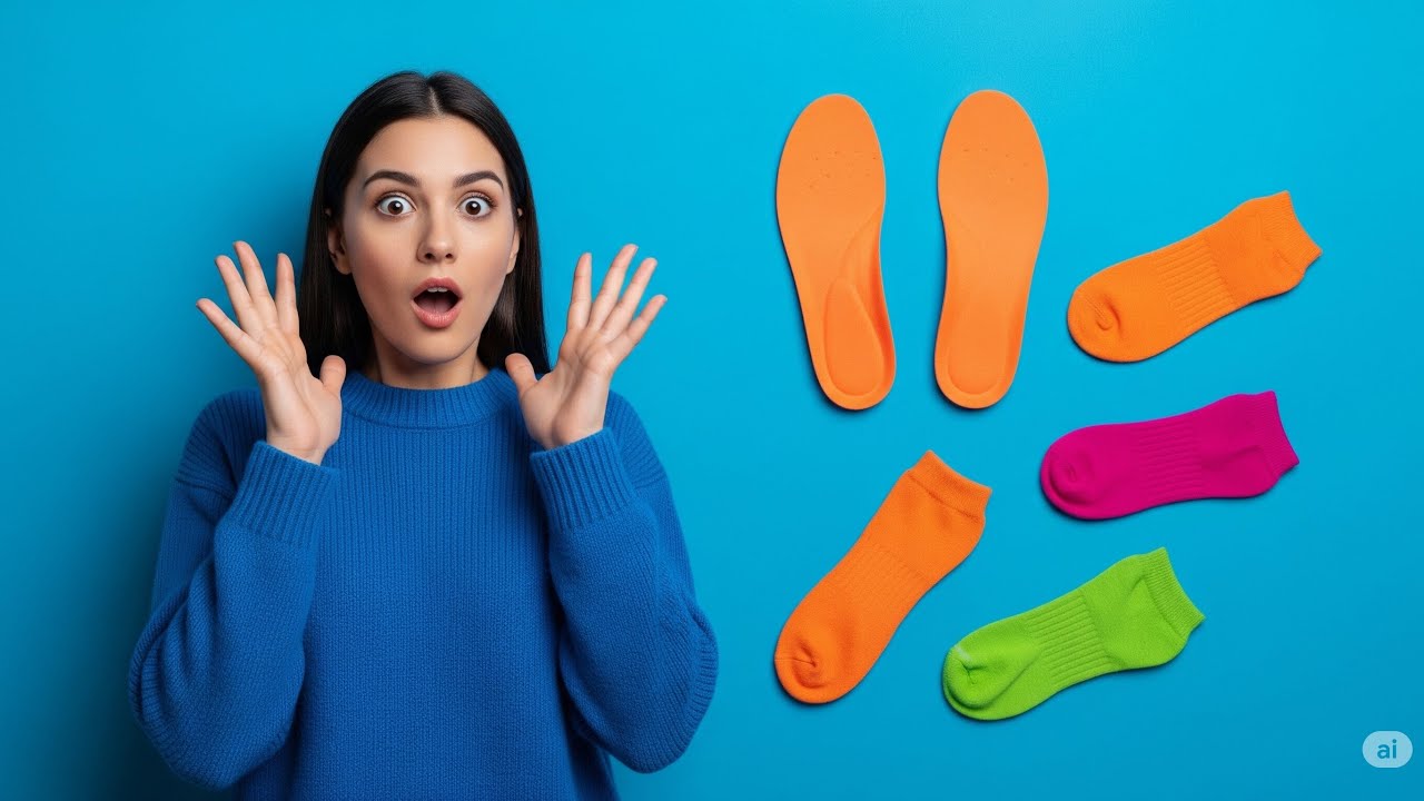 No Slippers? Insoles + Socks = DIY Cozy Mode 🧦🔥