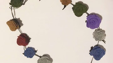 How To Make A Colored Rose Necklace - DIY Style Tutorial - Guidecentral