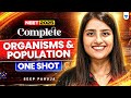 Complete Biology in 45 Days | Organisms & Population in One Shot | Seep Pahuja