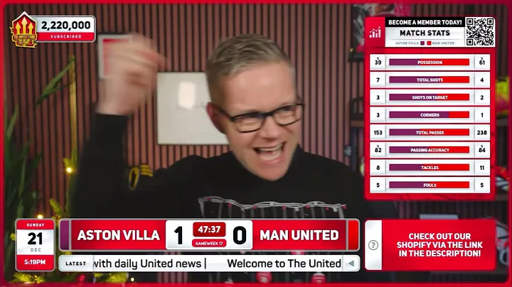 GOLDBRIDGE Best Bits | Aston Villa 2-1 Man United