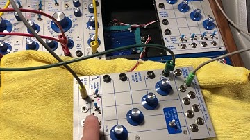 DIY Buchla 292c & 259v2 testing Nov 2020