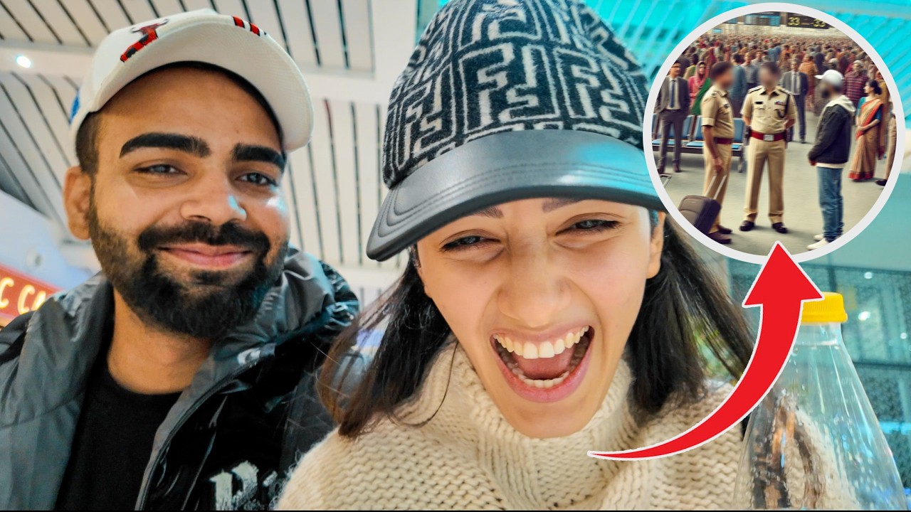 Airport Par Virat Kohli Samajhkar Police ne Roka 🤣 Hilarious moment