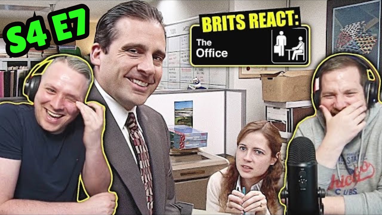 British Guys HILARIOUS The Office Reaction | Season 4 Episode 7 (Money Part 1)