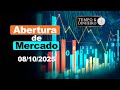 Abertura de mercado - 08/10/2025