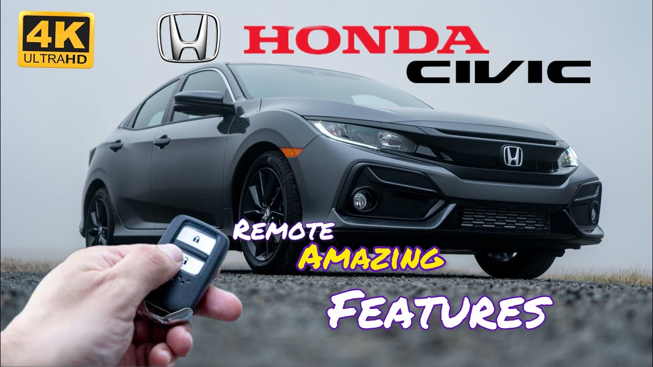 Honda civic hidden remote key feature / key hacks - YouTube