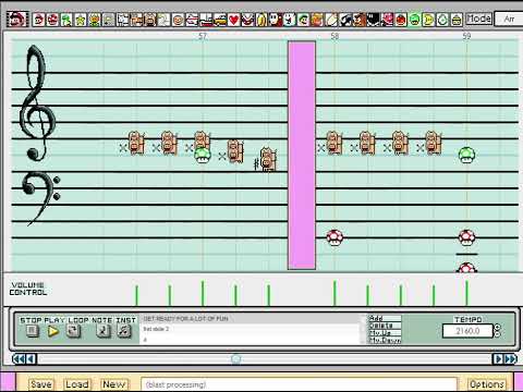 Blast Processing (Geometry Dash) - Super Mario Paint cover