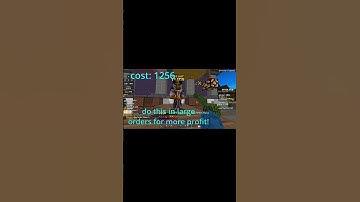 EPIC BAZAAR FLIP FOR MILLIONS!!! | Hypixel Skyblock | #shorts