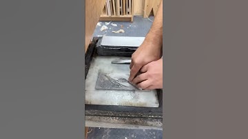 Sharpen your hand plane blade in 32 seconds ! #Shorts