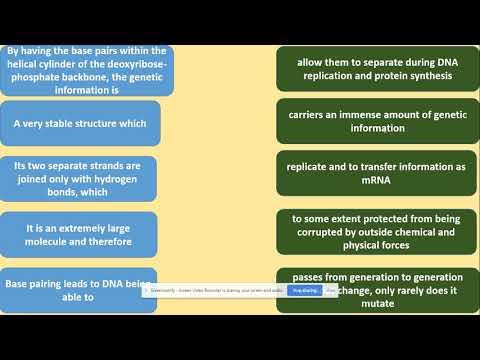 3.1.5.1 Structure of DNA and RNA. AQA A level Biology