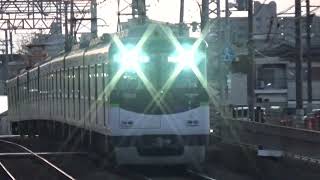【準急到着＆発車！】京阪電車 7000系7004編成 準急出町柳行き 枚方公園駅