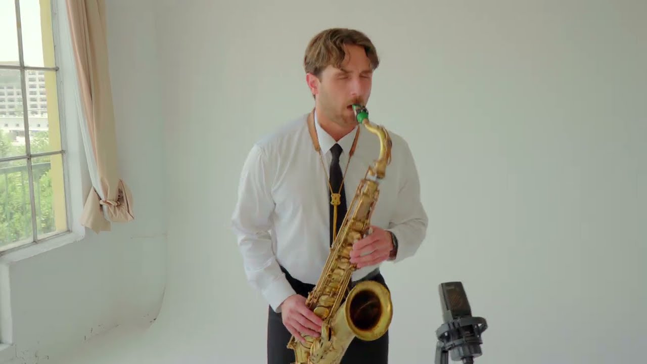 Chris Performing Easy By Commodores Live Saxophone Cover
