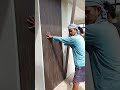 WPC Wall Outdoor Installation #construction #interiordesign #walldecor