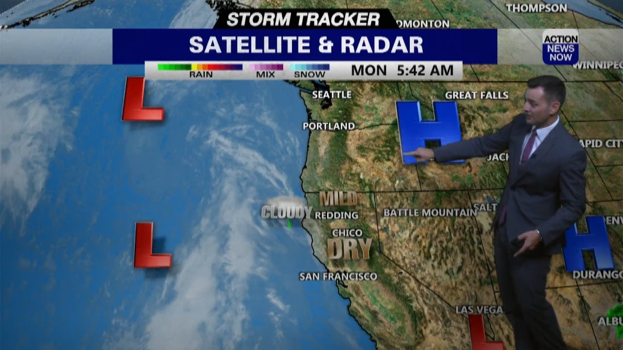 Storm Tracker Forecast: Feeling like fall today & like summer mid-week ...
