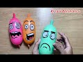 Making GLOSSY Slime with Funny Balloons - Satisfying Slime video-DIY-Relaxing