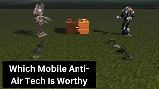 Mobile Anti-Air Tech Comparison | Supreme Commander Science