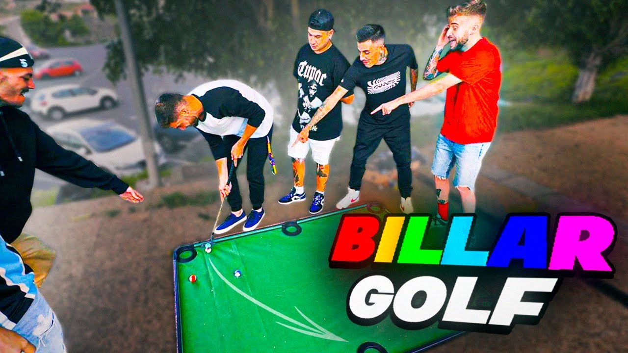 CAMPEONATO DE BILLAR GOLF 🎱⛳️ *el juego más épico* 😂 | EstoEsRuyman