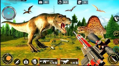 Real Dino Hunting: Carnivores Dino Zoo Game part 1 Android Gameplay 3D