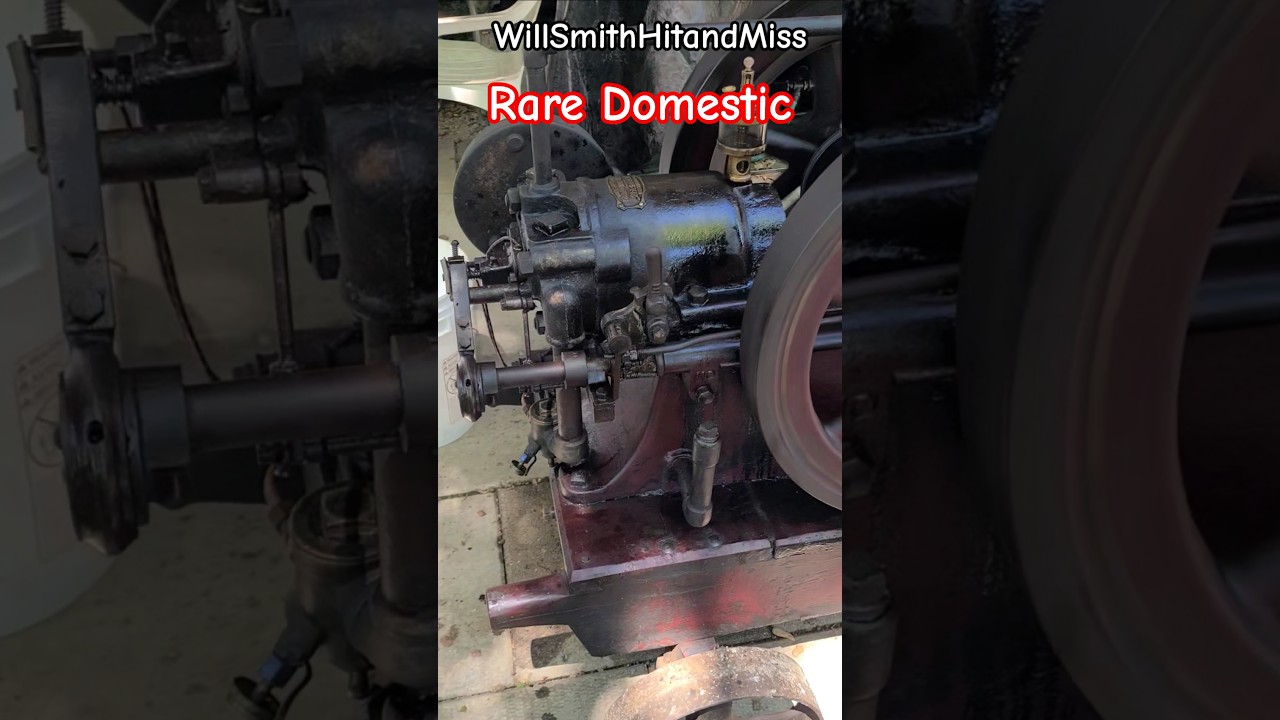 Rare Domestic Antique Gas Engine