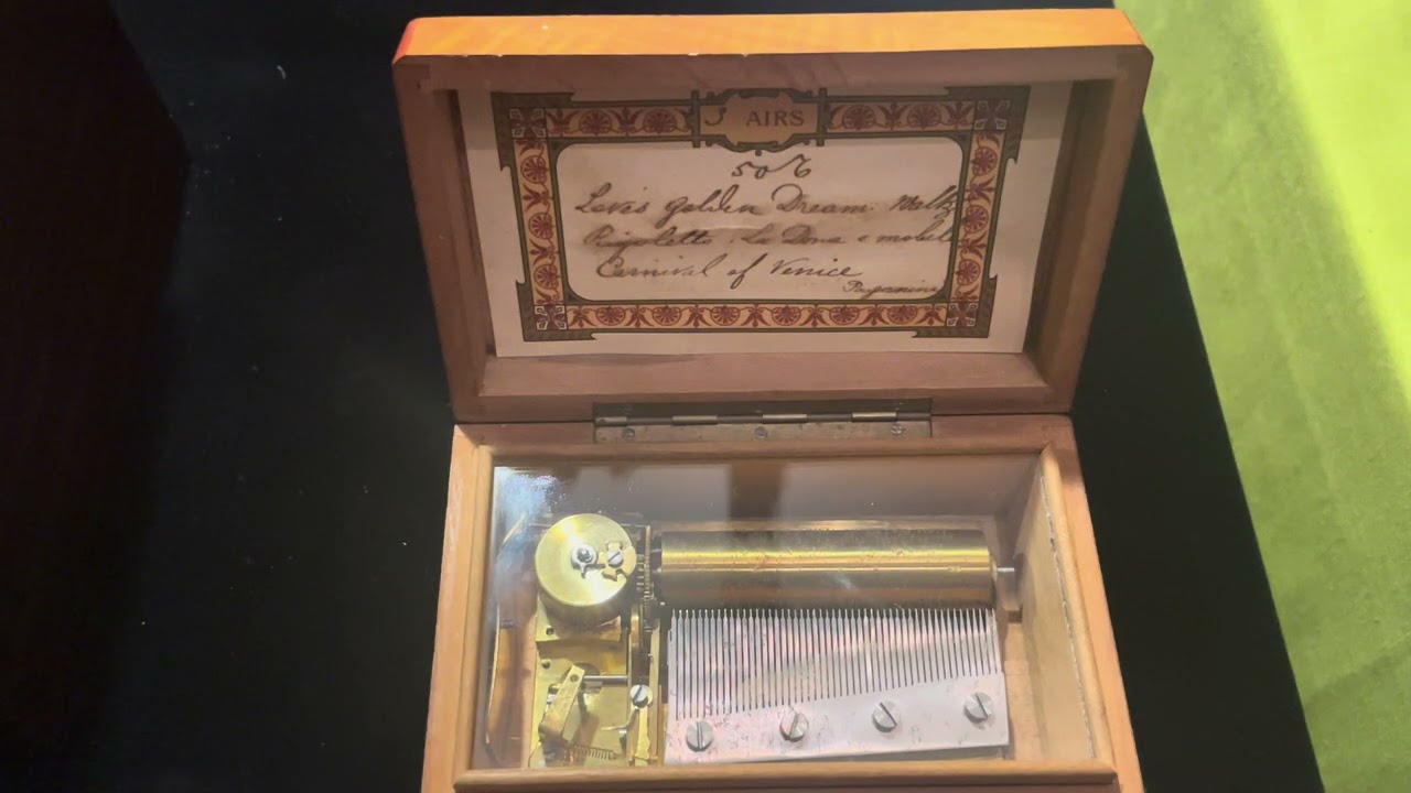 ヴェニスの謝肉祭（シリンダーオルゴール） Carnival of Venice