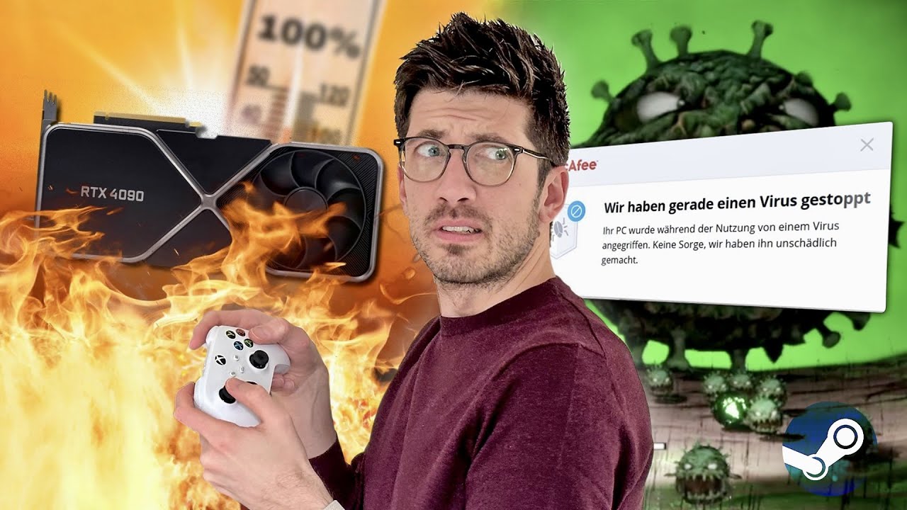 Diese Spiele sind getarnte Viren & Scam... oder? | Steam Fails 2023