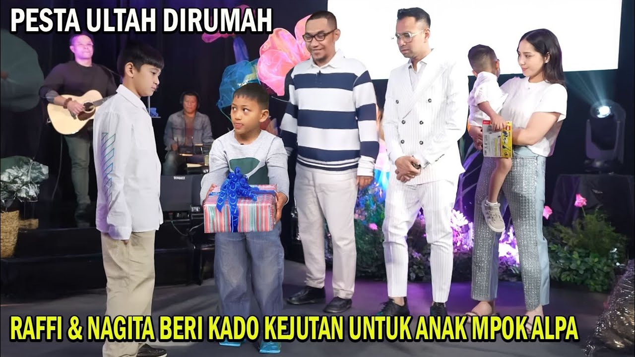 Raffi Ahmad Siapkan Sendiri Acara Spesial Untuk Petong Anak Mpok Alpa Yang ULTAH
