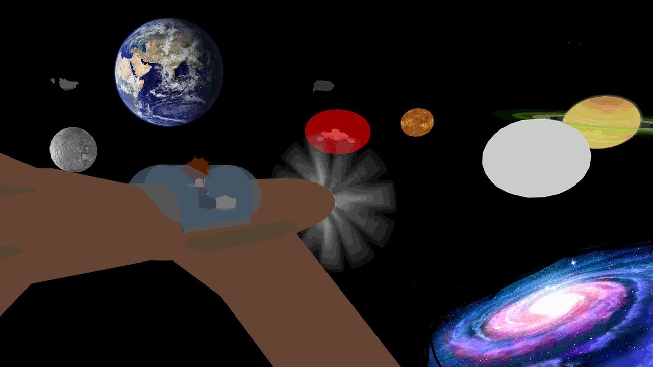 Exploring Roblox Space Visiting Planets Youtube - world space roblox