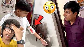 Piyush Ka Hath Tut Gaya || Sourav Joshi Vlogs 😭😲