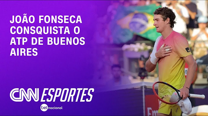 João Fonseca conquista o ATP de Buenos Aires | AGORA CNN