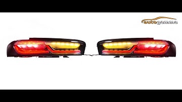 Chevrolet camaro SS Coding - Rear lamp tail lights conversion USA - EU. Fog + Blinker