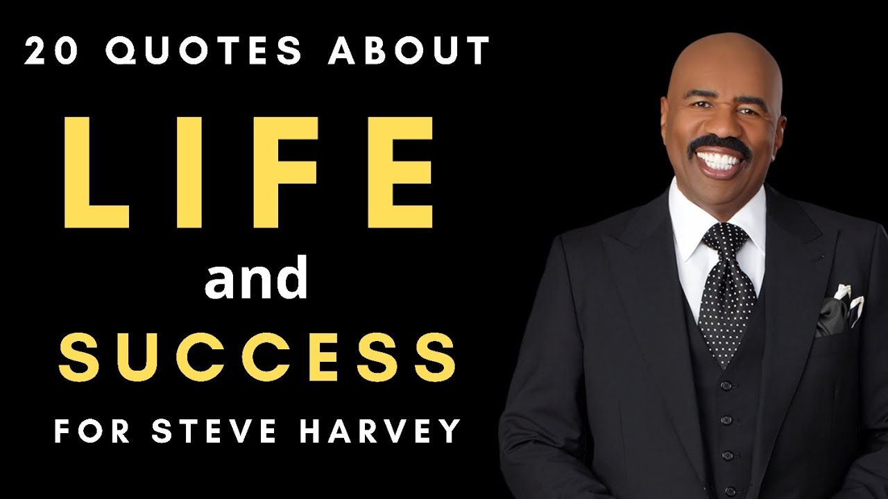 20 quotes about life and success by Steve Harvey #life #lifequotes # ...