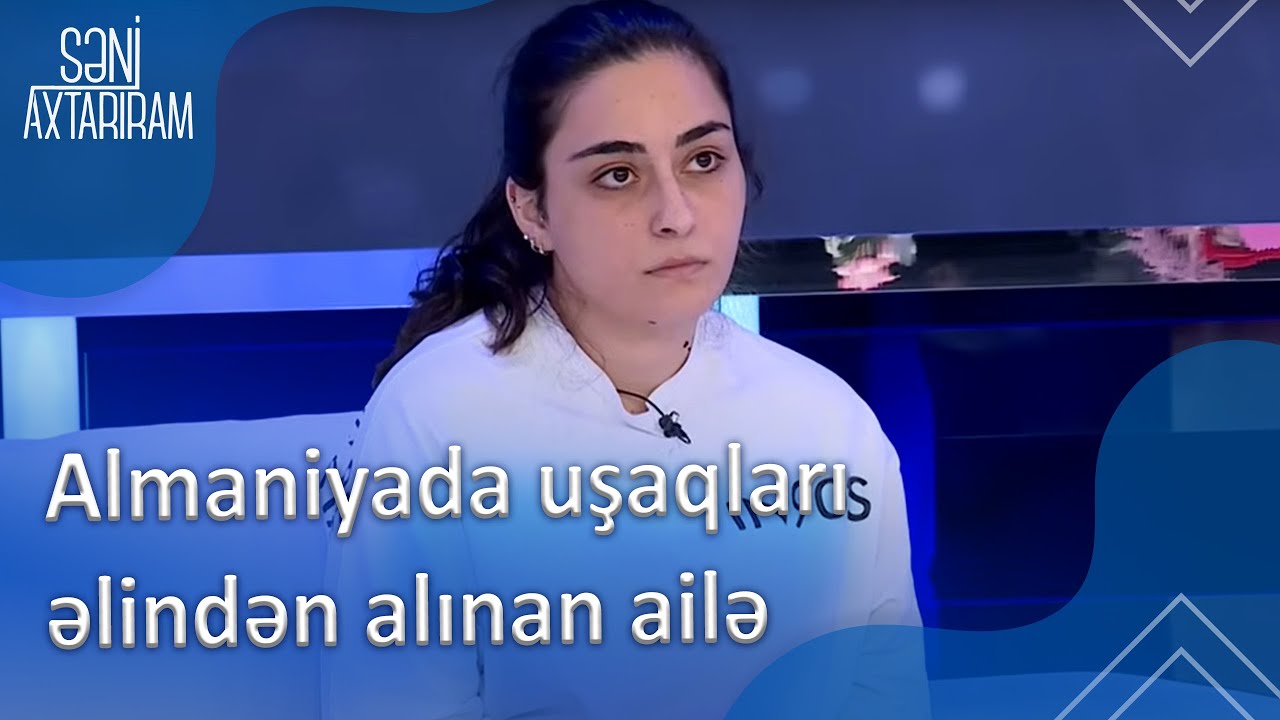 Almaniyada uşaqları əlindən alınan ailə