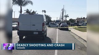 Oxnard police investigating homicide after man is found shot in crashed car