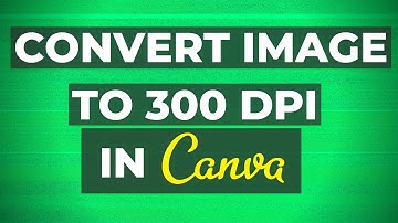 How To Convert an Image To 300 DPI - BEST method!
