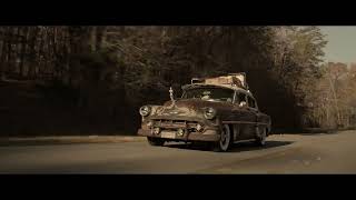 53 Chevy cruising after the Red Oak car meet.