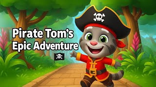 Video nhạc trò chơi Talking Tom Gold Run: Cuộc phiêu lưu hoành tráng của cướp biển Tom 🏴‍☠️ screenshot 3