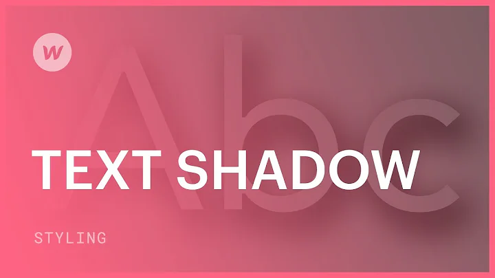 Text shadow - Webflow CSS tutorial (using the Old UI) - DayDayNews