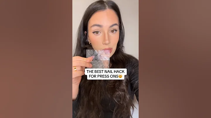 Try this next time you use press ons! #pressonnails #nails #nailhack #beauty #beautytips