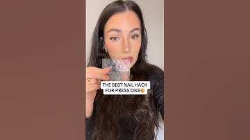 Try this next time you use press ons! #pressonnails #nails #nailhack #beauty #beautytips