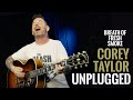 Corey Taylor performs “Breath of Fresh Smoke” unplugged at Guitar World Studios
