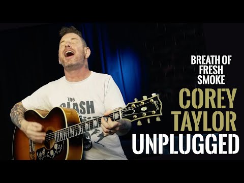 Corey Taylor performs “Breath of Fresh Smoke” unplugged at Guitar World Studios