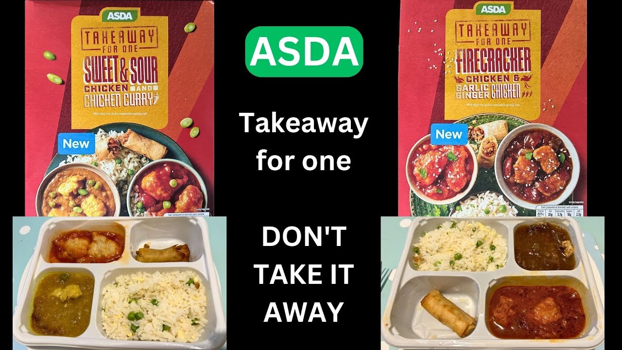 ASDA Takeaway For One DON'T Take It Away YouTube