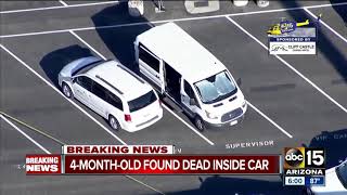 4-month-old found dead inside car