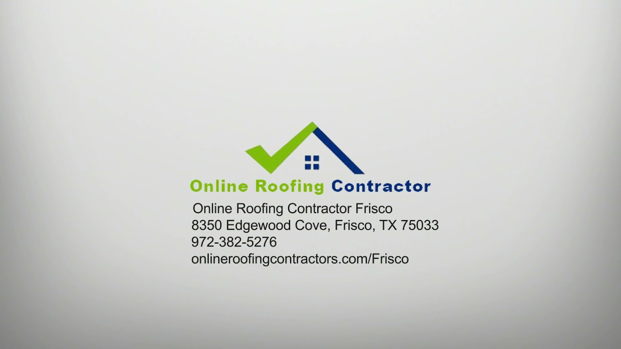Online Roofing Contractor Frisco      972-382-5276