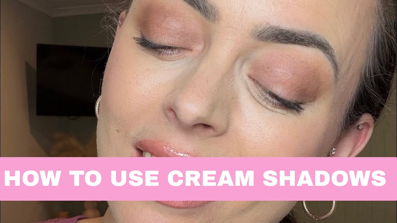How to us Cream to Powder Eyeshadows