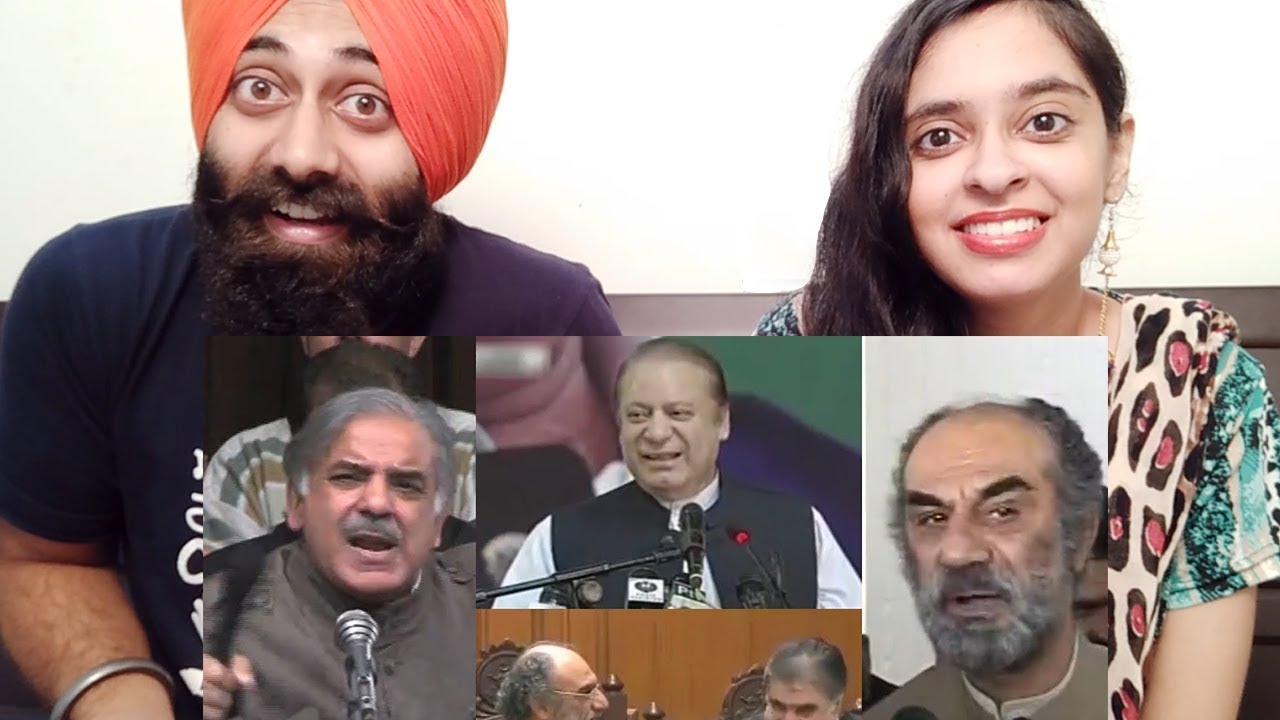 Indian Reaction on FUNNY Pakistani Politicians | PTI | PMLN | PunjabiReel TV